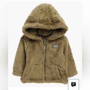 Eddie Bauer Olive Fleece Jacket baby boy